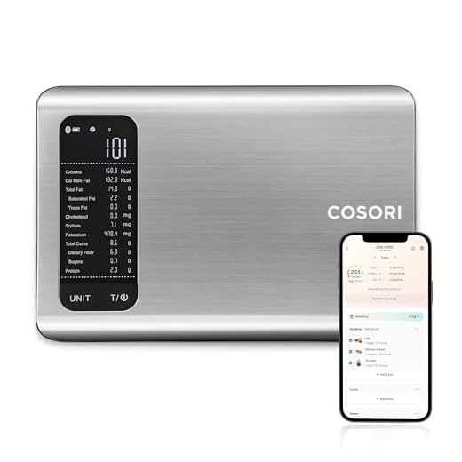 COSORI Smart Kitchen Scales with Nutritional Calculator
