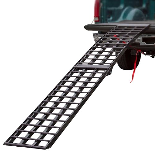 Rampa de aluminio para motocicleta 1499 lbs capacidad miniatura 1