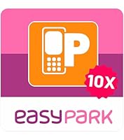 TAKONE EasyPark Vignette Sticker – Neu 10x Wiederablösbare Aufkleber 80×80 mm, Rückstandsfrei & UV-beständig, Für Windschutzscheibe