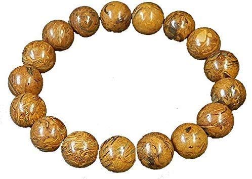 MARKA Natural Maryam Gemstone Bracelet Round Loose Beads 8mm