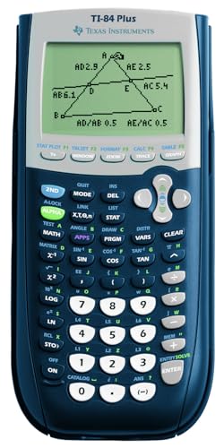 Texas Instruments ACCO TI 84 Plus   Texas Instruments Calculadora Gráfica, Negro