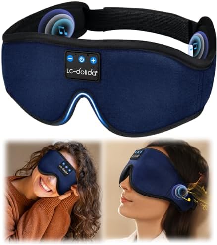 Masque de nuit Sommeil Ecouteurs Bluetooth Innovant, Bandeau de S...