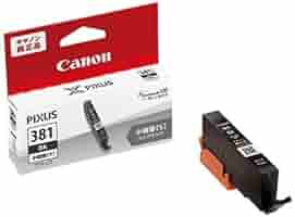 Amazon.co.jp: Canon 純正インクカートリッジ BCI-381sBK