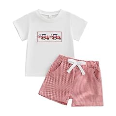 American Flag Truck---ivory