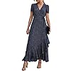 PRETTYGARDEN-Womens-Summer-Wrap-Maxi-Dress-Casual-Boho-Floral-V-Neck-Short-Sleeve-Ruffle-Hem-Split-Beach-Long-Dresses PRETTYGARDEN Women's Summer Wrap Maxi Dress Casual Boho Floral V Neck Short Sleeve Ruffle Hem Split Beach Long Dresses (Blue,Large)