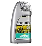 Aceite de motor semisintético de calidad para motocicletas de 4 tiempos.
