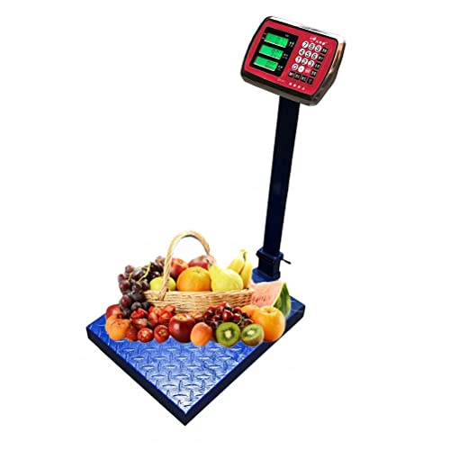 Báscula electrónica plegable con pantalla LCD 300kg miniatura 1