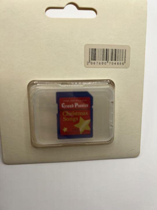 非売品 セガトイズ グランドピアニスト クリスマスソング専用SDカード