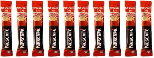 Image of Nescafe 3 In 1 Original Aromatic & Balanced Sachets Instant Coffee Powder, 90 Gm Pack Of 10 (5 X 18G)