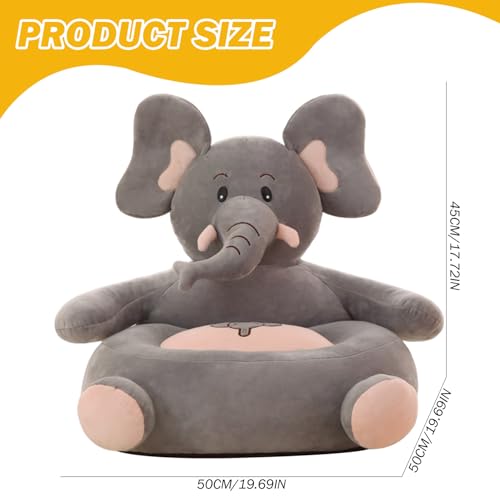 Chaise bébé éléphant confortable pour lecture et repos