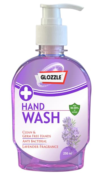 Glozzle Hand Wash - Lavender Scent | Antibacterial & Hydrating Formula Hand Wash - 250 Ml (B0D9QBRTDY) Amazon Price History, Amazon Price Tracker