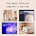 KJLQDZSW 1000W Portable Automatic Steam Ironing Machine, Foldable Steam Cooker & Tumble Dryer, Hanging Garment Steamer, Quickly Removes Wrinkles