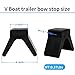 MAMDAFAON 4-Inch Boat Trailer Roller Rubber Bow Stop,Boat Trailer Guides Mounting Hole 1/2