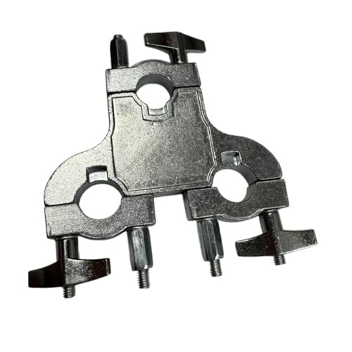 Drum Clamp Connector, Clip de Expansión para Platillo, Montaje Robusto de Aleación de Zinc, Accesorios para Instrumentos Musicales, Plataforma con 3 Agujeros miniatura 7