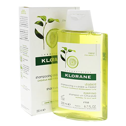 Klorane Shampoo alla Polpa di Cedro, 200 ml