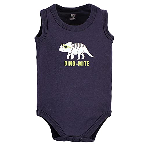 Image of Hudson Baby Unisex Baby Cotton Sleeveless Bodysuits