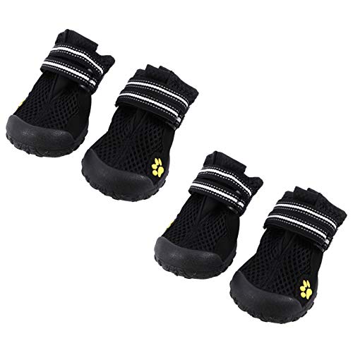 SUPVOX Patucos para Perros Zapatos para Exteriores Resistente Cómodos Secos Limpios Calientes