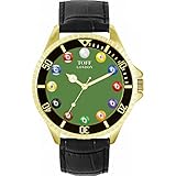 Toff London Montre de Boule de Billard