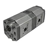 Fácil de usar Bomba hidráulica doble para Deutz, 22.5 + 14 CC