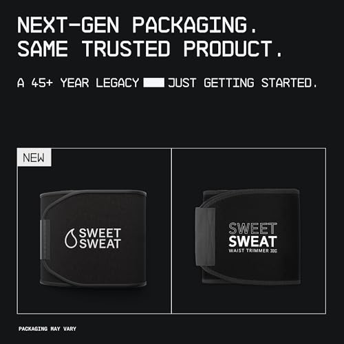 Image of Sports Research Sweet Sweat Waist Trimmer Extra-Coverage - Adjustable Fit . Latex-Free Neoprene . More Coverage