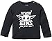 MoonWorks Baby Langarm-Shirt Baby Yoda Parodie 1/2 Geburtstag Spruch Geburtstagsshirt Bio-Baumwolle Junge/Mädchen 1 ich jetzt Bin schwarz 80/86 (10-15 Monate)
