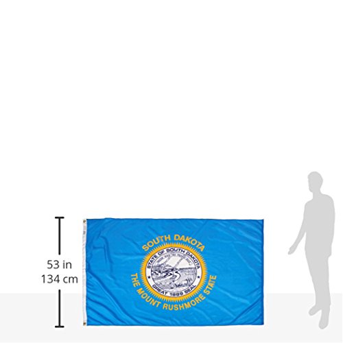 Drapeau Dakota du Sud 4x6 grand format Annin multicolore - 7