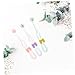 Ipetboom 3pcs Sided Youth Toothbrush for Girls Boys and Girls Manual Toothbrush Cup Holder Soft Bristles Cute Design for Boys and Brushing