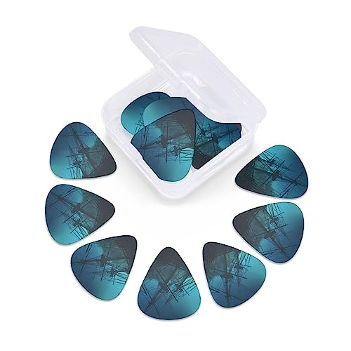 Shipwreck Lot de 12 médiators tendance et durables pour guitare électrique Ukulélé - Les Beatles, Paul McCartney, John Lennon, RIngo Starr, George Harrison Shipwreck Lot de 12 médiators tendance et durables pour guitare électrique Ukulélé – Image 7