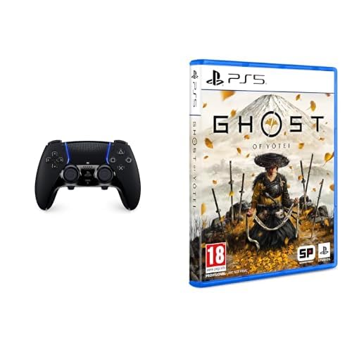 Playstation Controller wireless DualSense Edge Midnight Black + Ghost of Yotei