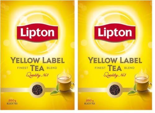 Image of Lipton Yellow Label Tea|| 250 g (Pack of 2)