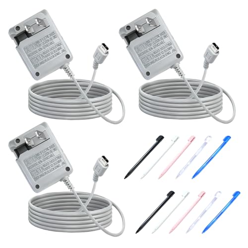 Joworthy DS Lite Charger Kit with 10 Stylus & Travel Adapter
