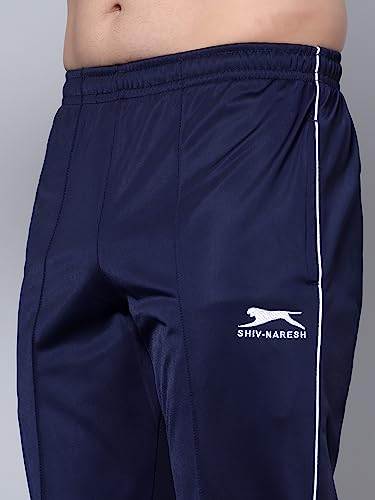 Image of Shiv Naresh Men's Regular Fit Mid Rise Track Pant