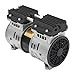 KONKENIE 8Bar High Pressure Oilless Vacuum Pump 100L/min/3.5CFM High Flow Vacuum Suction Pump 1400RPM Oil-Free Piston Compressor Pump Low Noise 370W 110V Silver