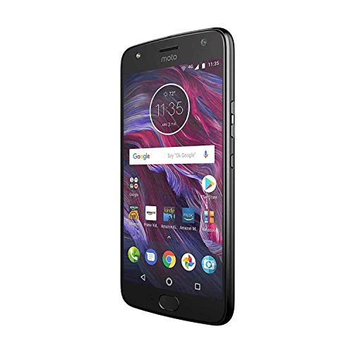 Image of Motorola Moto X (4th Generation) with Alexa Hands-Free - 32 GB - Unlocked - Super Black - Prime Exclusive