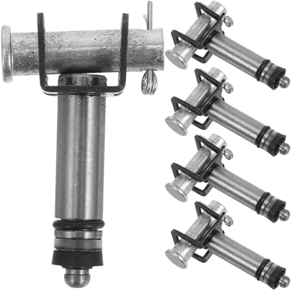 5 zestawów wymiennych rdzeni pomp podnośników hydraulicznych, tłok pompy olejowej do poziomych podnośników podłogowych 11 mm o udźwigu 2 ton – części zamienne w kolorze srebrnym