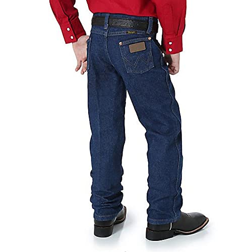 Vaqueros Wrangler azules de talla 5 ideales para jugar en el parque