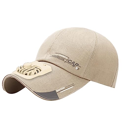 DISPRA-Cool-Breeze-Fanmuetze-Fanmuetze-Baseballmuetze-Keep-Cool-Baseballmuetze-kuehlende-Sommerkappen-Sonnenschutzhut-Unisex-fuer-laessigen-Outdoor-Sport