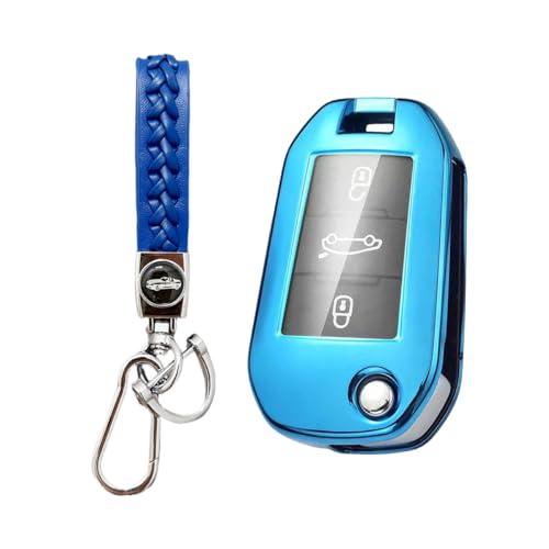 Funda para llave Citroen C3 evita roturas y arañazos con esta carcasa anticaidas con llavero