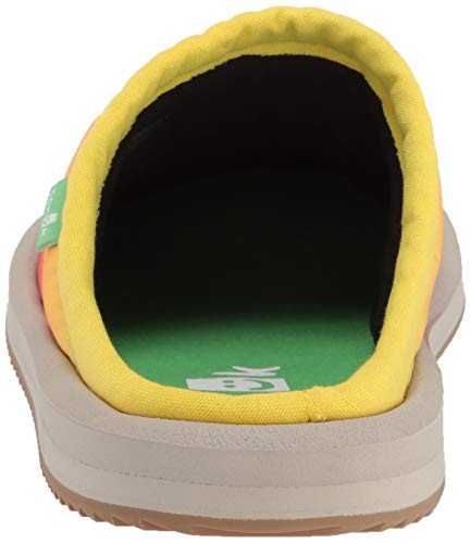 Sanuk Kids Girls' Lil Puffer Low Mule, Rainbow, 4 M Us Big Kid #TOP2