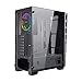 immagine 5Noua Diamond C7 Black Case ATX per PC Gaming 0.55MM SPCC 3*USB3.0/2.0 Ventola Dual Halo RGB Addressable 5V e Strip LED ADD-RGB Front ABS/Mesh Pannello Laterale Vetro Temperato (AxPxL: 462x385x210 mm)