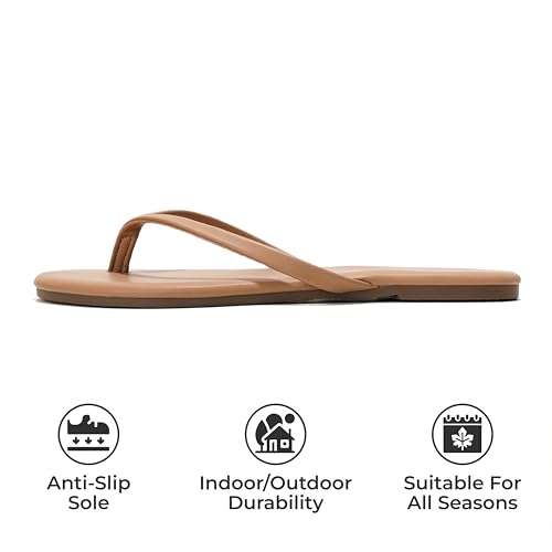 Project Cloud Kids Sandals For Girls Footwear with Memory Foam Insole Kids Flip Flops - Lightweight & Slip Resistant Girls Sandals Summer Beach Essentials (Little Foundations)