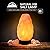 Himalayan Glow Hand Crafted White Salt Lamp, Corded, Night Light