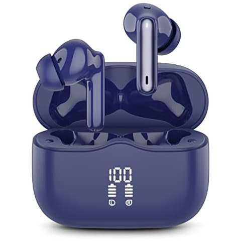 Auriculares Bluetooth 5.3 Inalámbricos Deportivos con Pantalla LCD Cover