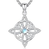 ♥ Matériau : pendentif du collier de sorcière en argent sterling. Hypoallergénique, résistant au ternissement, sans nickel, sans plomb, sans cadmium. Convient pour un port prolongé, en particulier pour les femmes à la peau sensible.