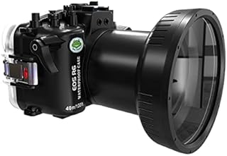 Seafrog WPC-TG6 Waterproof housing case Underwater Diving 195FT/60M Works for Olympus TG-6 Cameras (EOS R6(RF 24-105))