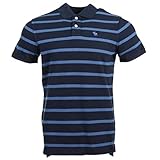 abercrombie fitch polo size chart  Abercrombie & Fitch Kurzarm Polo - Blau gestreift (S)