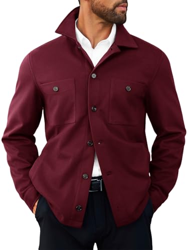 Runcati Chaqueta casual para hombre,
