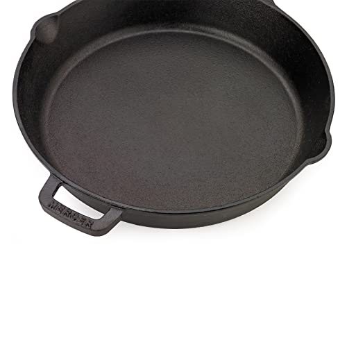 Image of Mercer Culinary Pre-Seasoned Cast Iron Skillet, 12-Inch