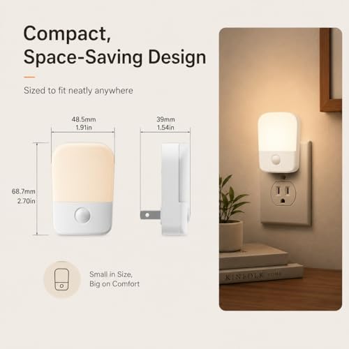 Specmsky Night Lights Plug into Wall, 2 Pack — view 4