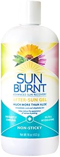Ultra Hydrating Aloe Vera Gel by SunBurnt, with Natural Organic Aloe Vera +